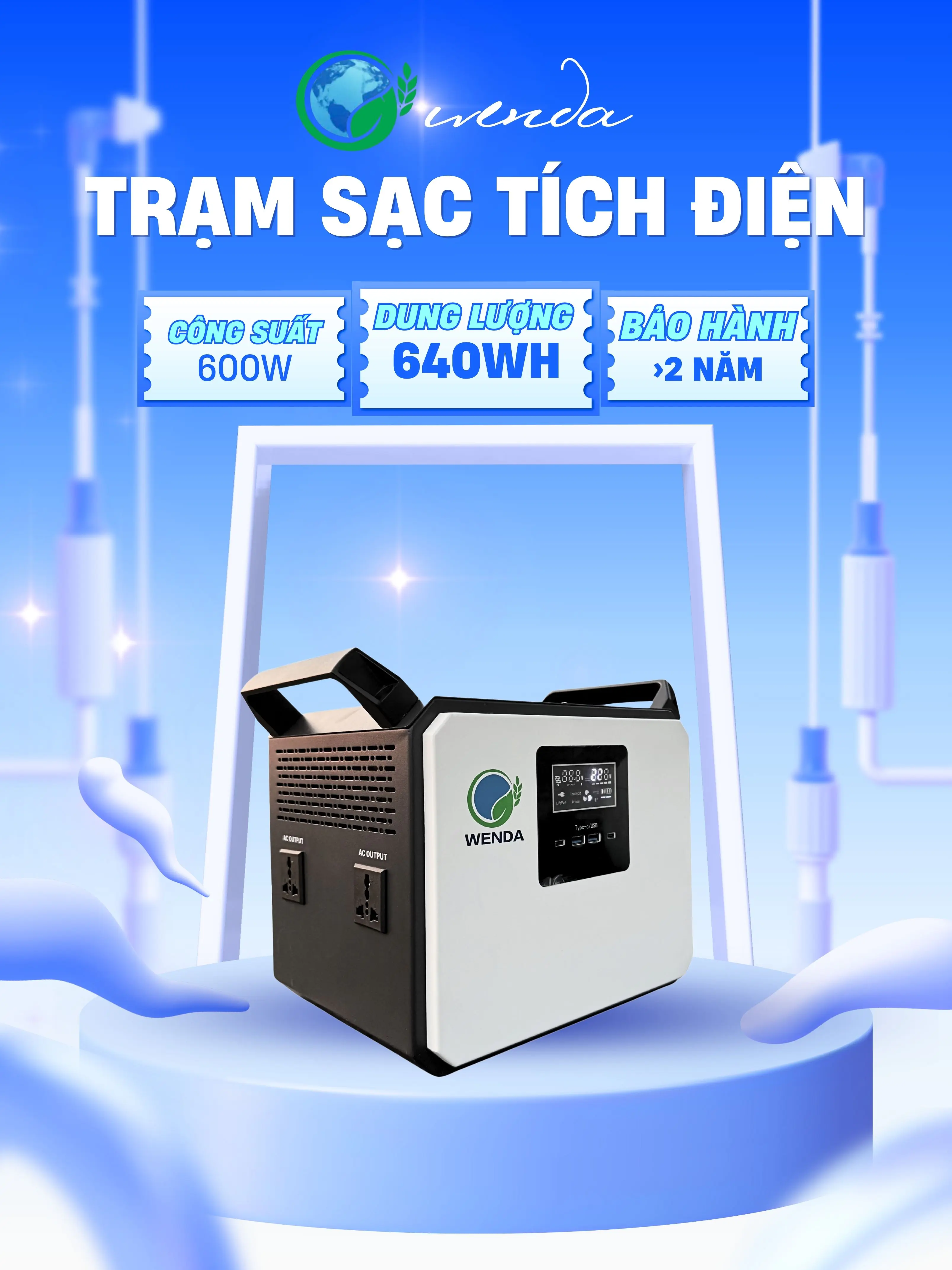 Trạm sạc tích điện