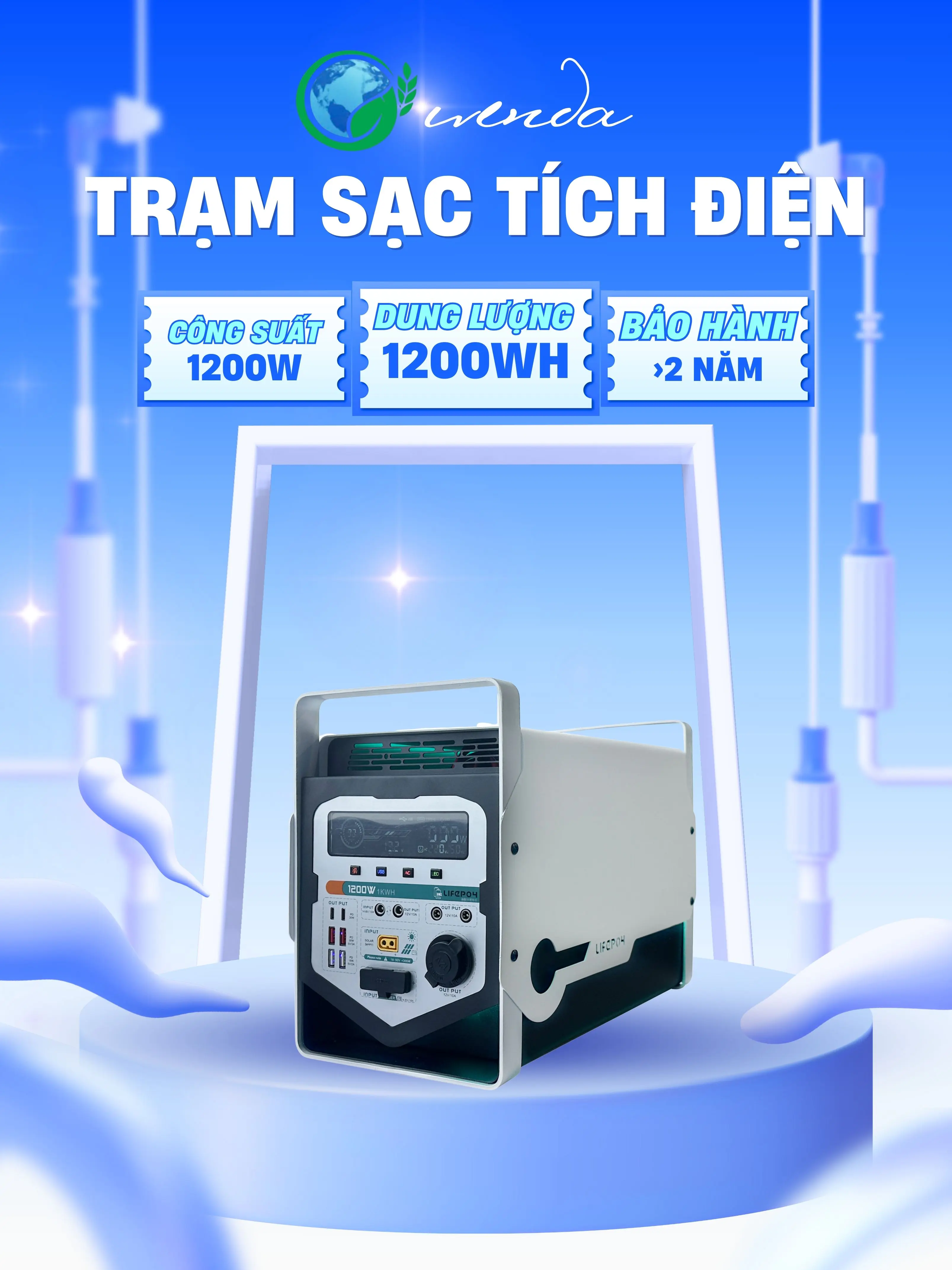 Trạm sạc tích điện