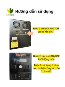 Hướng dẫn sử dụng trạm điện
